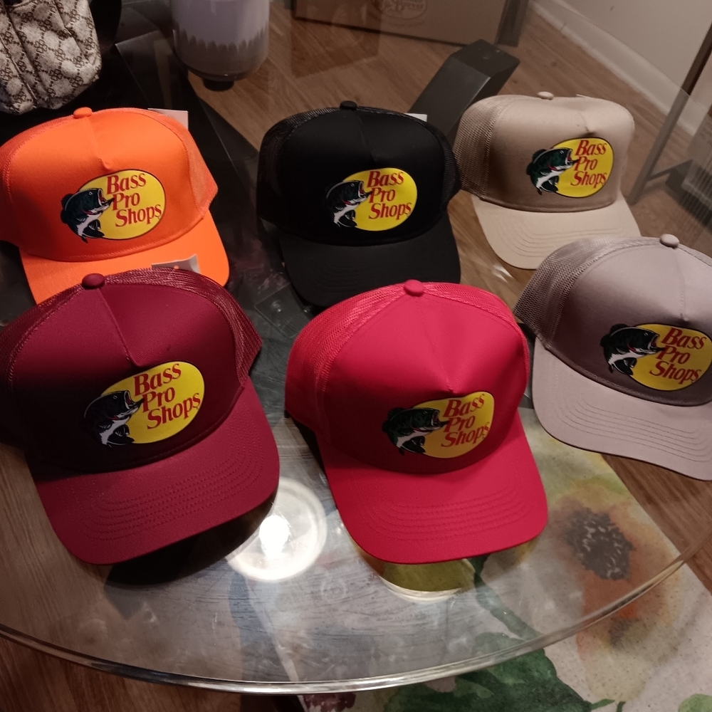 Bass Pro Shops Trucker Hats - Set of 5